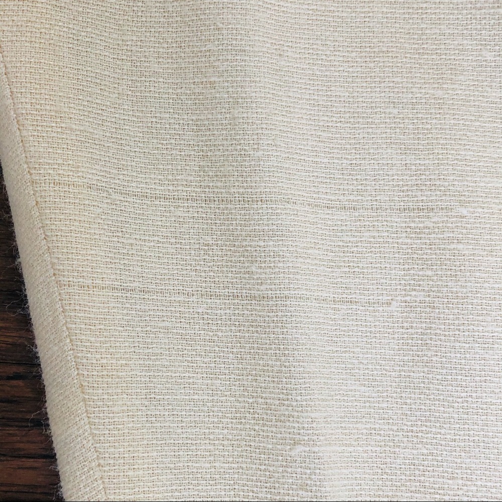 Adolfo Dominguez cream linen Pantsuit sz 10-L - Picture 8 of 8